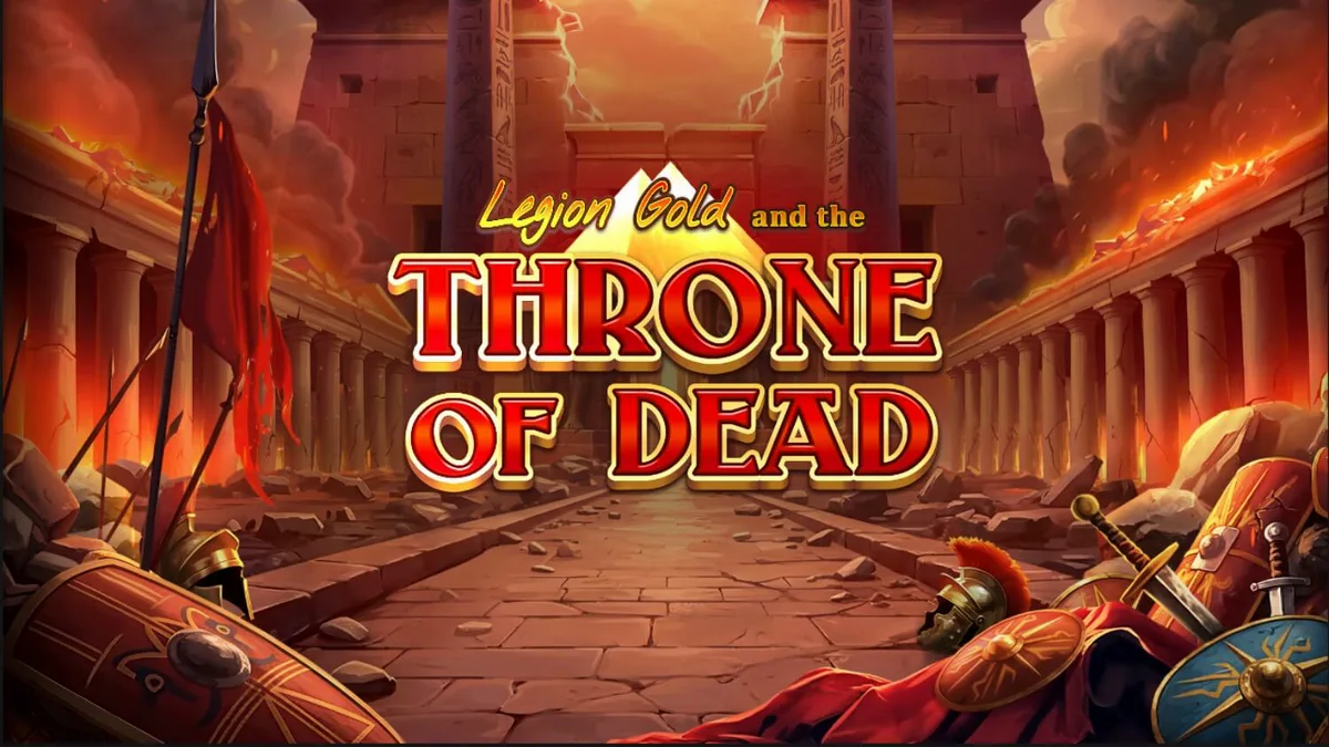 Legion Gold and the Throne of Dead slot game interface
